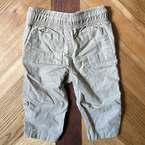 NWT GAP Baby Linen-Cotton Outfit Set 6-12 months - Picture 8 of 10